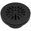 4" Prefab Round Shower Drain, DT051411-BL (Matte Black)