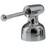 Metal Lever Handle Set - Less Accents (Chrome), H22