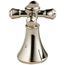 Cassidy Metal Cross Handle Set, Roman Tub (Polished Nickel), H695PN