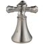 Cassidy Metal Cross Handle Set, Roman Tub (Stainless), H695SS