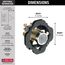R10000-UNBXT MultiChoice Universal Tub/Shower Rough, Universal Inlets/Outlets