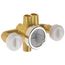 Jetted Shower XO Diverter Rough (Chrome), R1827-XO