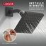 Modern Square Showerhead (Matte Black), RP101846BL