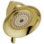 Premium 3-Setting Shower Head (Polished Brass), RP34355PB