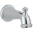 Victorian Tub Spout, Pull-Up Diverter (Chrome)