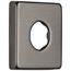 Vero Shower Flange (Black Stainless), RP51034KS