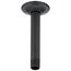 Shower Arm & Flange, 6" Ceiling Mount (Matte Black), RP61058BL