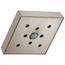 H2OKinetic Single-Setting Raincan Shower Head, 1.75 GPM (Lumicoat Stainless), RP70171SSPR