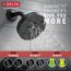 RP70175BL H2OKinetic Single-Setting Raincan Shower Head (Matte Black)