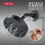 RP70175BL H2OKinetic Single-Setting Raincan Shower Head (Matte Black)