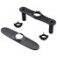 Essa Escutcheon w/ Baseplate & Nuts (Venetian Bronze), RP70714RB