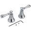 Silverton Metal Lever Handle Set (Chrome), RP72756