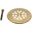 Dome Strainer w/ Screw (Polished Brass), RP7430PB