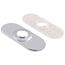 Escutcheon & Gasket, Transitional/Contemporary Bar (Chrome), RP77702