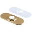 Escutcheon & Gasket, Transitional/Contemporary Bar (Champagne Bronze), RP77702CZ
