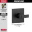 Ara Monitor 14 Series Valve Only Trim (Matte Black), T14067-BL