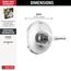 Broderick 14 Series Valve Only Trim (Lumicoat Chrome), T14084-PR