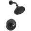 Dorval Monitor 14 Series Shower Trim, Less Handle (Matte Black), T14256-BLLHP