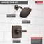 Ashlyn Monitor 14 Series Shower Trim (Venetian Bronze), T14264-RB