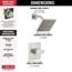 Modern Monitor 14 Series Shower Trim (Stainless), T14267-SS-PP