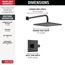 Monitor 14 Series Shower Trim, T14268-BL-PP (Matte Black)