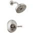 Broderick 14 Series Shower Trim, 1.75 GPM (Lumicoat Stainless), T14284-SS-PR
