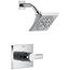 Pivotal Monitor 14 Series H2OKinetic Shower Trim (Lumicoat Chrome), T14299-PR