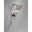 Pivotal Monitor 14 Series H2OKinetic Shower Trim, Lumicoat, T14299-SS-PR (Stainless Steel)