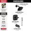 T144339-BL-PP Modern Monitor 14 Series Tub & Shower Trim (Matte Black)