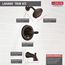 Lahara Monitor 14 Series Tub & Shower Trim (Venetian Bronze), T14438-RB