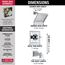 T14451 Dryden Monitor 14 Series Tub & Shower Trim (Chrome)