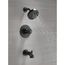Trinsic H2O Tub Shower Trim (Matte Black), T14458-BL