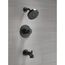 Trinsic H2O Tub Shower Trim (Matte Black), T14458-BL