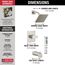 Modern Monitor 14 Series Tub & Shower Trim (Stainless), T14467-SS-PP