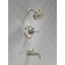 Broderick 14 Series Tub Shower Trim, 1.75 GPM (Lumicoat Stainless), T14484-SS-PR