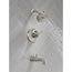 Broderick 14 Series Tub Shower Trim, 1.75 GPM (Lumicoat Stainless), T14484-SS-PR