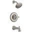 Linden Monitor 14 Series Tub & Shower Trim (Stainless), T14494-SS