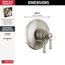 Broderick 17 Series Valve Only Trim (Lumicoat Stainless), T17084-SS-PR