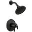 Kayra Monitor 17 Series Shower Trim (Matte Black), T17233-BL