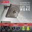 Trillian 17 Series H2Okinetic Shower Only Trim, 1.75 GPM (Lumicoat Black Stainless), T17243-KS-PR
