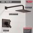T17253-RB Vero Monitor 17 Series Shower Trim (Venetian Bronze)