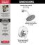 Galeon 17 Series Shower Trim with H2OKinetic, 1.75 GPM (Lumicoat Chrome), T17272-PR