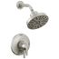 Galeon 17 Series Shower Trim w/ H2OKinetic (Lumicoat Stainless), T17272-SS-PR