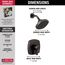 Stryke 17 Series Shower Only (Venetian Bronze), T17276-RB