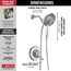 Linden Monitor 17 Series Shower Trim w/ In2ition (Chrome)
