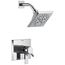 Pivotal Monitor 17 Series H2OKinetic Shower Trim, 1.75 GPM (Lumicoat Chrome), T17299-PR