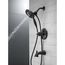 Kayra Monitor 17 Series Tub and Shower Trim, T17433-BL-I (Matte Black)
