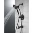 Kayra Monitor 17 Series Tub and Shower Trim, T17433-BL-I (Matte Black)