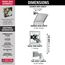 Dryden Monitor 17 Series Tub & Shower Trim (Chrome), T17451