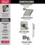 Dryden Monitor 17 Series Tub & Shower Trim (Stainless), T17451-SS